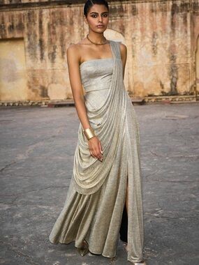 Dash & Dot Saree gown